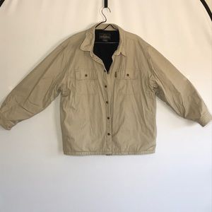 Vintage Khaki Weather Proof Jacket